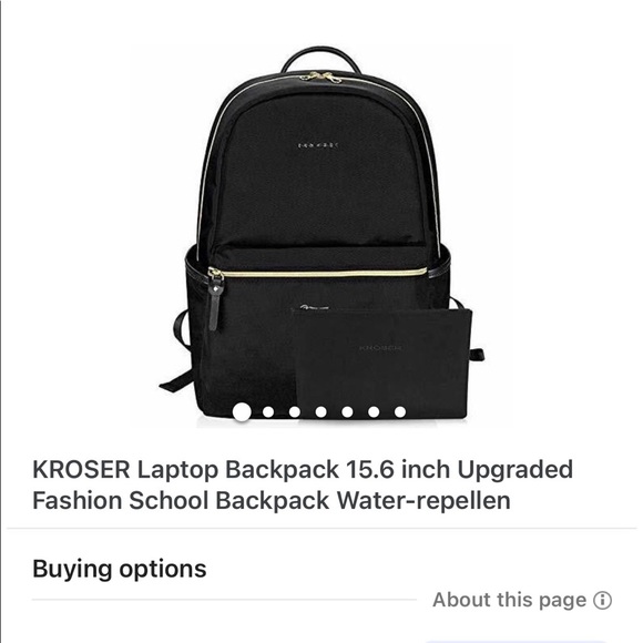 Kroser laptop backpack - Picture 4 of 5